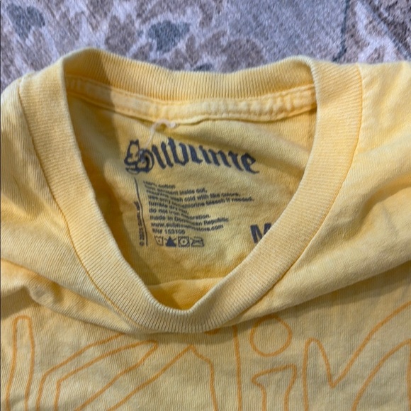 NWOT Yellow Sublime Graphic T-Shirt sz m - Picture 4 of 5